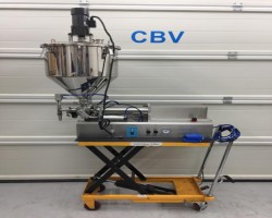 Maschine: CBV Halbautom. Trichterfüller Abfüllmaschinen halbautomatisch