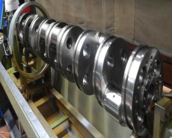 Maschine: MTU 16V 538 Kurbelwelle