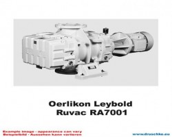 Maschine: LEYBOLD Ruvac RA7001 Vakuumpumpe