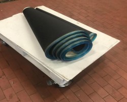 Maschine: TRANSNORM TS 1600-105 Helix Gurt Ersatzgurt Förderband