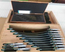 Maschine: MITUTOYO MFG. Tokio, Japan Mikrometer