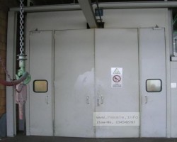 Maschine: LUTRO  Lackierkabine