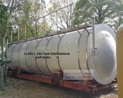 Maschine:  Chloride Wasserstoff VE-Wasser Edelstahltank 32.000 L V4A
