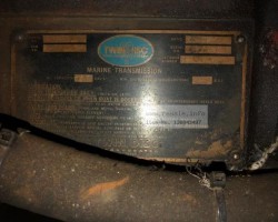 Maschine: TWIN DISC MARINE GEAR BOX MG5170 Marine-Getriebe