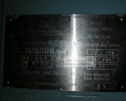 Maschine: MASSON RSD 281 Getriebemotoren