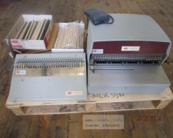 Maschine: GBC 112-PM-1 WIRO SCHLIESSMASCHINE