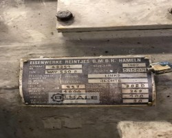 Maschine: REINTJES WAV 550 B - 5.158:1 MARINE GETRIEBE