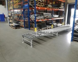 Maschine: REGALUX Palettenrollenbahn Palettenrollenbahn Schwerkraftförderer