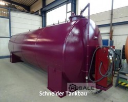 Maschine:   Stahltank mit Zapfsäule - Tankanlage