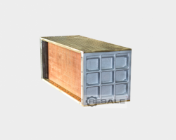 Maschine: MTU 8V396 TB 53 2930-12-334-9601 / 0010985920 Wärmetauscher Laden Luftkühler Zwischenkühler