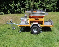 Maschine: KELLNER SIEBTECHNIK GMBH MVS 1000 Siebmaschinen