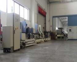 Maschine: OMEF Linea di levigatura Schleifstrassen