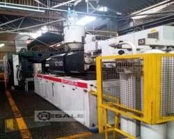 Maschine: NEGRI BOSSI SACMI 1300 Ton VH1300 120mm Screw Spritzgiessmaschinen