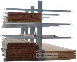 Maschine: BRUCKAMP 3,50m H, 1,20m Kragarmregale