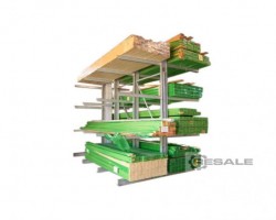 Maschine: BRUCKAMP 4,16m H, 1,20m Kragarmregale