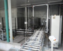 Maschine: KETTNER Rollenbahnen Rollenteilung  RT-150mm