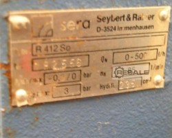 Maschine: SERA  Pressen