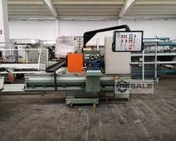 Maschine: SAOMAD Operator 5 Winkelanlagen für Fensterherstellung