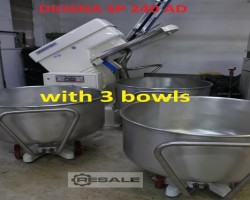 Maschine: DIOSNA  SP 240 AD 3 bowls Spiralknetmaschinen