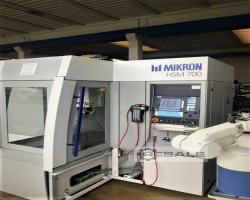 Maschine: MIKRON HSM 700 Portalbearbeitungszentren