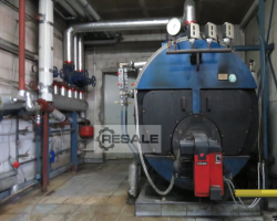 Maschine: FAKO RP580 400kW, 120 °C Dampfkessel
