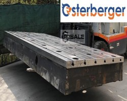 Maschine: STOLLE 5.000 mm x 1.980 mm x H 300 mm Aufspannplatten