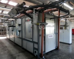 Maschine: MAAG FLOCKMASCHINEN GMBH  Beflockungsanlage Lackieranlage