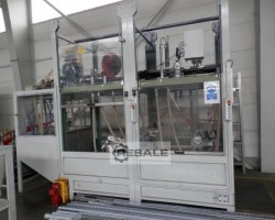 Maschine: MAAG BEFLOCKUNGSTECHNIK  Halbautomatische Beflockungsanlage