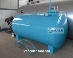 Maschine:   Lagerbehälter Stahltank doppelwandig