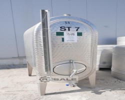 Maschine:  1.200 L V2A Lagertanks