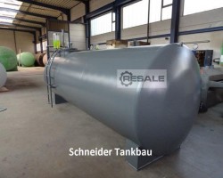 Maschine:   Stahltank Lagerbehälter Lagertank doppelwandig