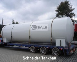 Maschine:  AHL-ASL Stahltank mit Kunststoffinnenhülle