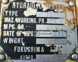 Maschine: FUKUSHIMA LTD MA10B Hydraulikmotor