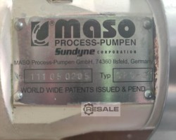Maschine: MASO SPS-2 Pumpen