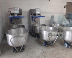 Maschine: DIOSNA SPV 240 AF/T 4 kessel Spiralknetmaschinen