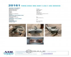 Maschine: TWIN DISC MG 5091 Motoren