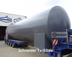 Maschine:  50m³ Lagerbehälter Flüssigdüngerlager Stahltank zylindrisch liegend