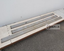 Maschine: OLEOPRESS 2580 x 125 x 25mm, Gleitbahn für Druckgussmaschine,