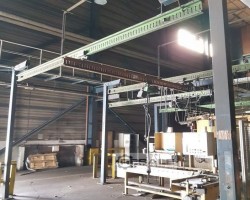 Maschine: STAHL 250kg Hängekrananlage mit Standkonstruktion