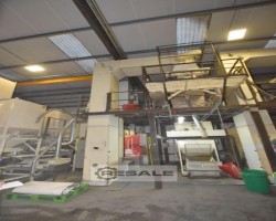 Maschine: GOUGH ENGENEERING Winkelbecherwerk ca. 7 m Winkelbecherwerk, Elevator, Stetigförderer