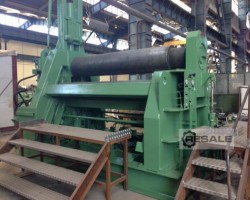 Maschine: HAEUSLER VRM-hy 3000 x 35 mm Walzen Blechrundbiegemaschine