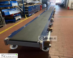 Maschine: VANDERLANDE  Gurtförderer Förderband Gurtband