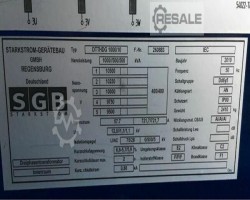 Maschine: ABB-SGB Transformator 1000KVA 10KV-400 