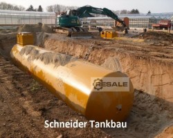Maschine:  80m³ Stahltank / Erdtank / Zisterne