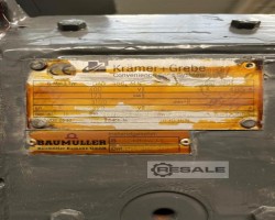 Maschine: BAUMüLLER/KRäMER+GREBE GNF 180 MN Gleichstrommotor