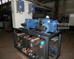 Maschine: BOCK / GEA WTT  HGX5/830-4 / WP7M-120 Kältekompressor mit Wärmetauscher für Klimaanlagen