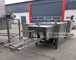 Maschine: BOHRER / KLANN / KETTNER R20 / 600 / WAH 18 Kastenwäscher