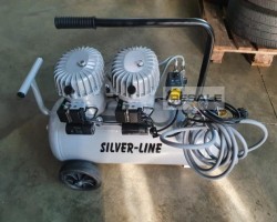 Maschine: PLANET AIR Silver Line L-S 100-50 Flüsterkompressor/Kolbenpompressor