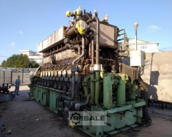 Maschine: MAN 9L32/40 Dieselmotoren