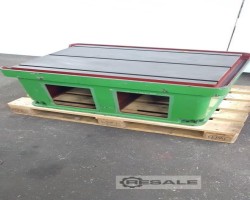 Maschine:  1000 x 760 x H 480 mm Aufspannplatten